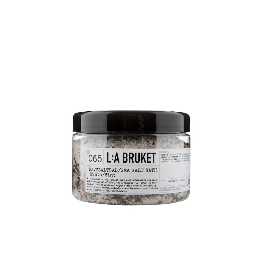 L:A BRUKET No.65 Bath Salt MintKörper | 450.0 g | 56,89 / 1.0 kg