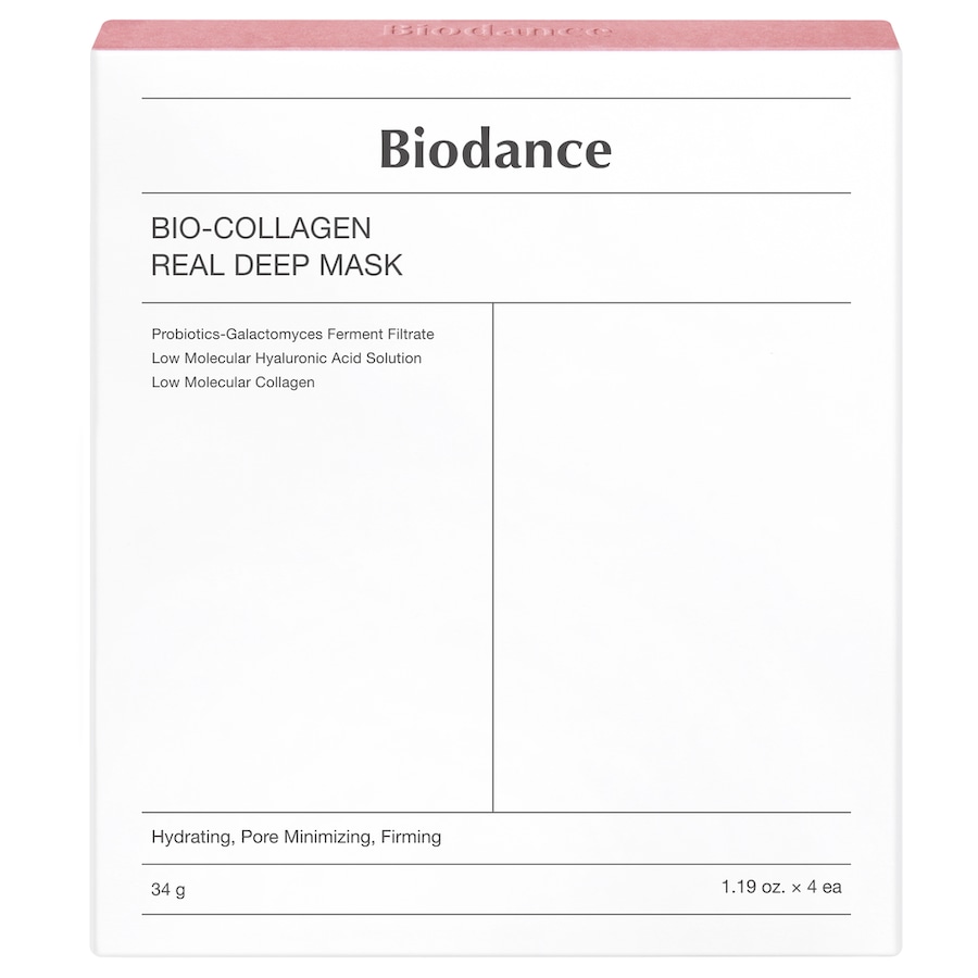 Biodance Bio Collagen-Real Deep Mask 4er Pack Tuchmaske
