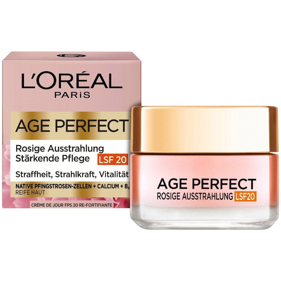 L’Oréal Paris Age Perfect Golden Stärkende Rosé-Pflege LSF 20 Gesichtscreme 50 ml Damen