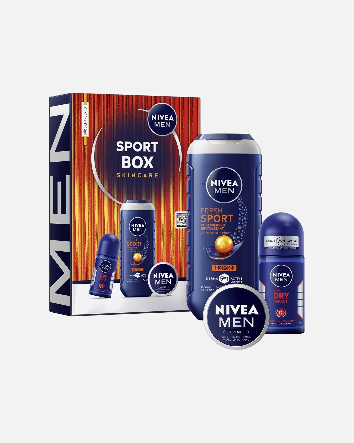 Körperpflegeset für Männlich NIVEA MEN Sport Box 1 Stück