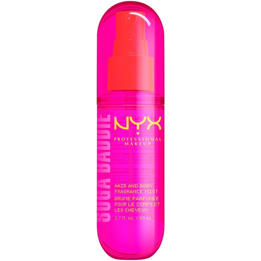 NYX Professional Makeup Fat Oil Body Fat Oil Haar- und Körperspray Suga Baddie, Vanille- & SahneduftKörper | 80.0 ml | 174,88 / 1.0 l