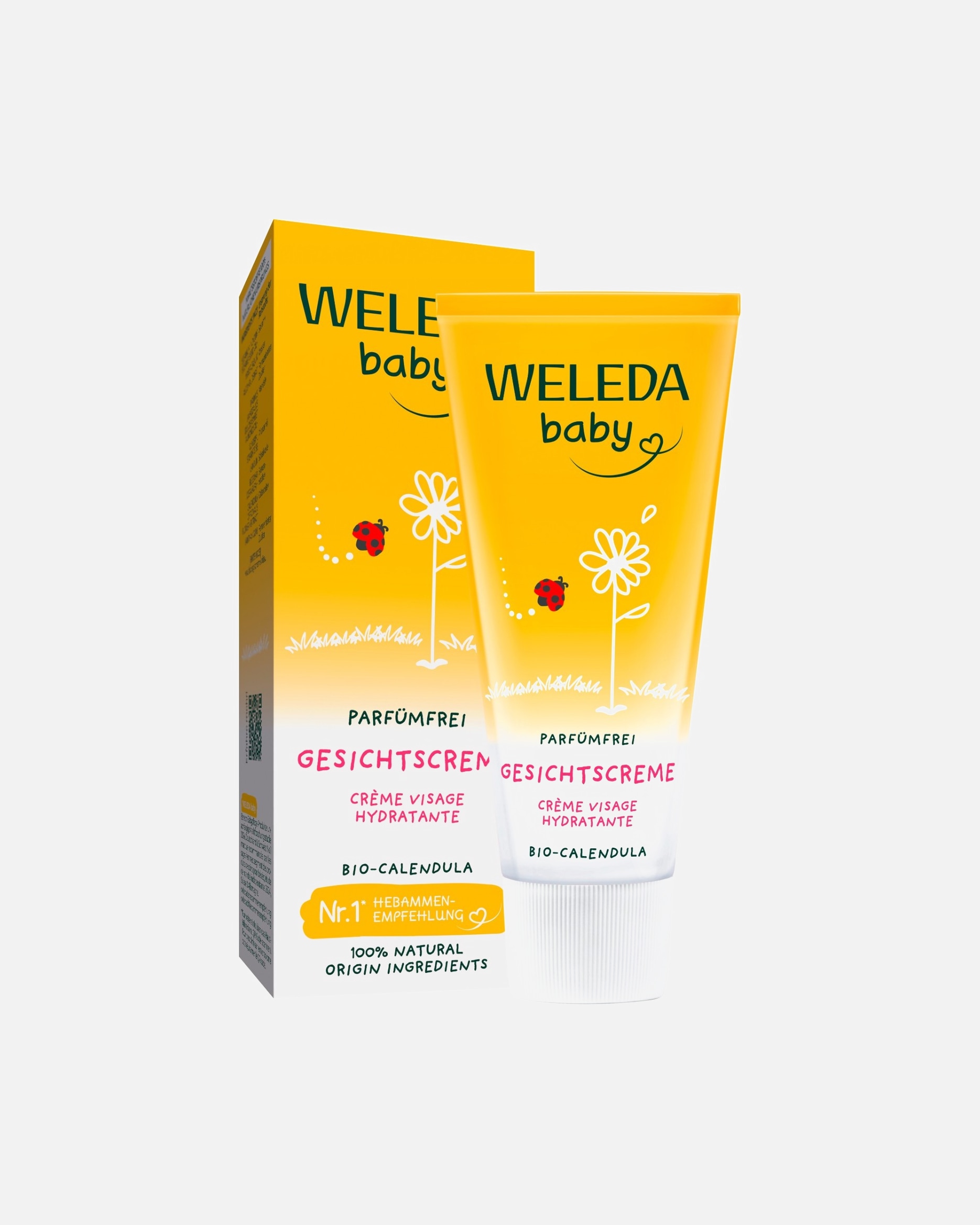 Gesichtscreme für Unisex Weleda Calendula Parfümfrei 50 ml