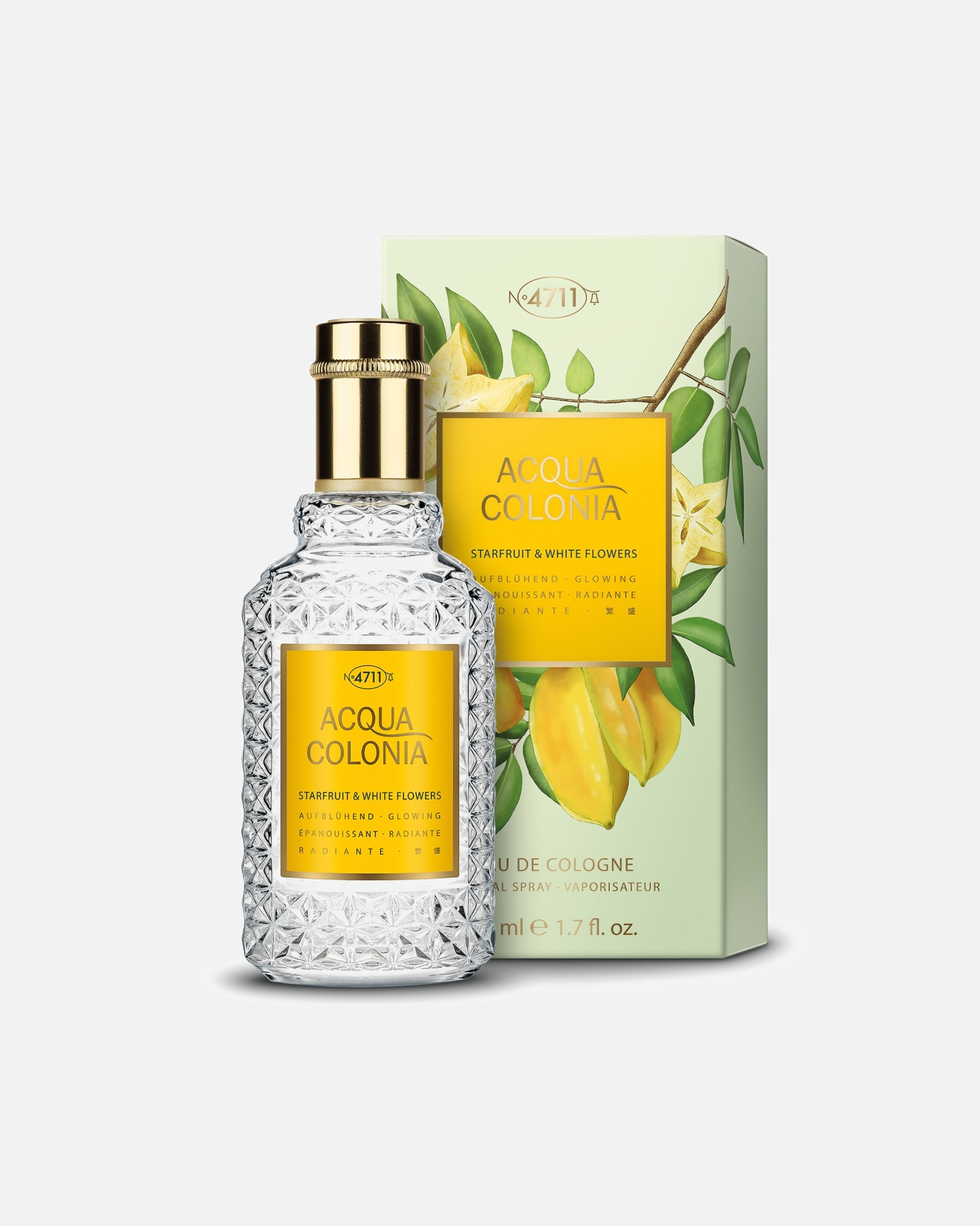 Eau de Cologne für Unisex 4711 Acqua Colonia Starfruit & White Flowers 100 ml