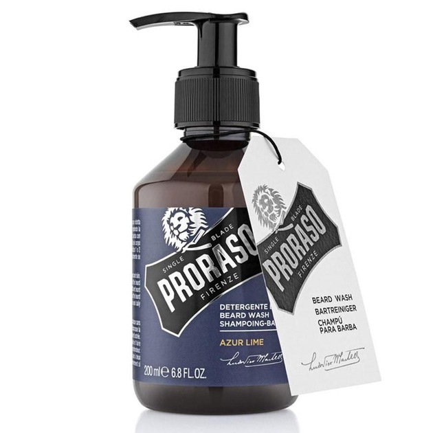 PRORASO Beard Wash Azur Lime