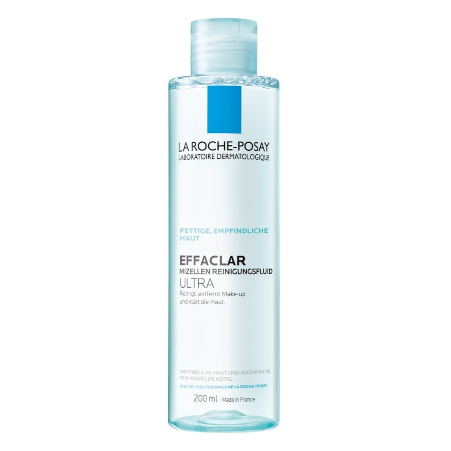 La Roche-Posay Effaclar Reinigungsfluid Ultra Gesichtsreinigung für fettige, unreine Haut Mizellenwasser 200 ml