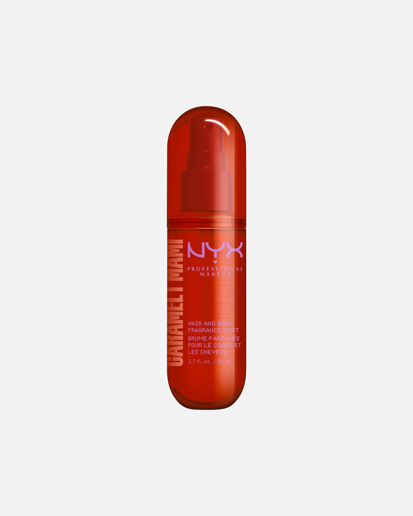 Bodyspray für Unisex NYX Professional Makeup Fat Oil Body Fat Oil Haar- und Körperspray Caramelt Mami 80 ml