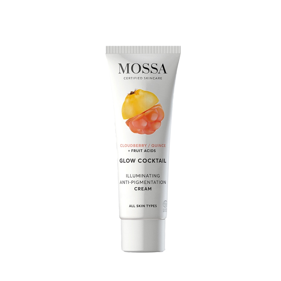 MOSSA Glow Cocktail Aufhellende Anti-Pigmentierungs-Creme Gesichtscreme 50 ml