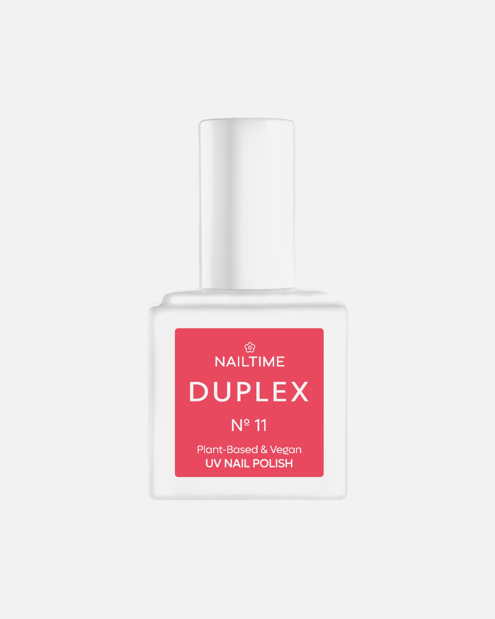 Nagellack für Unisex NAILTIME DUPLEX UV NAIL POLISH N° 11 Hollywood Red