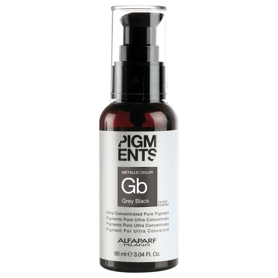ALFAPARF MILANO Pigments Color Gold Haarkur GREY BL - BLACK 90 ml Braun