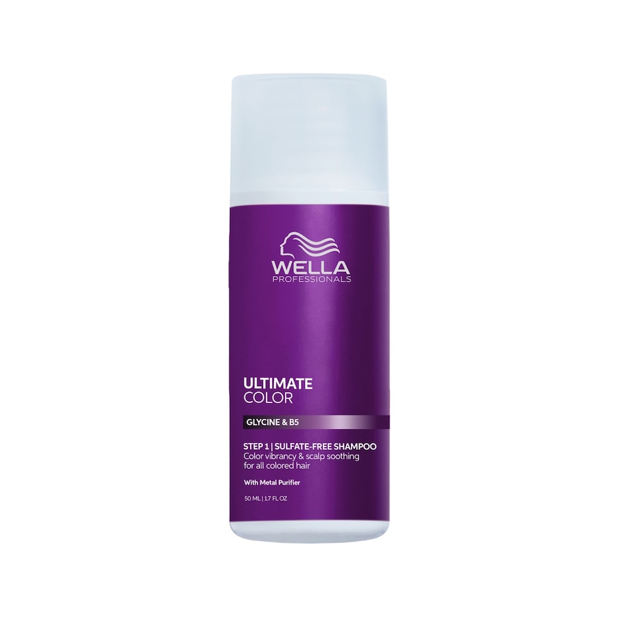 Wella Professionals Ultimate Color Step 1 | Sulfatfrei, mit Glycine & B5 Shampoo 50 ml