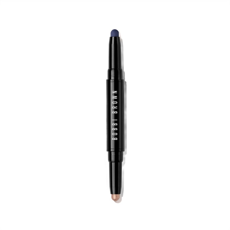Bobbi Brown Long-Wear Cream Shadow Stick Duo Lidschatten SILK / RICH NAVY 1.6 g Rosegold Damen