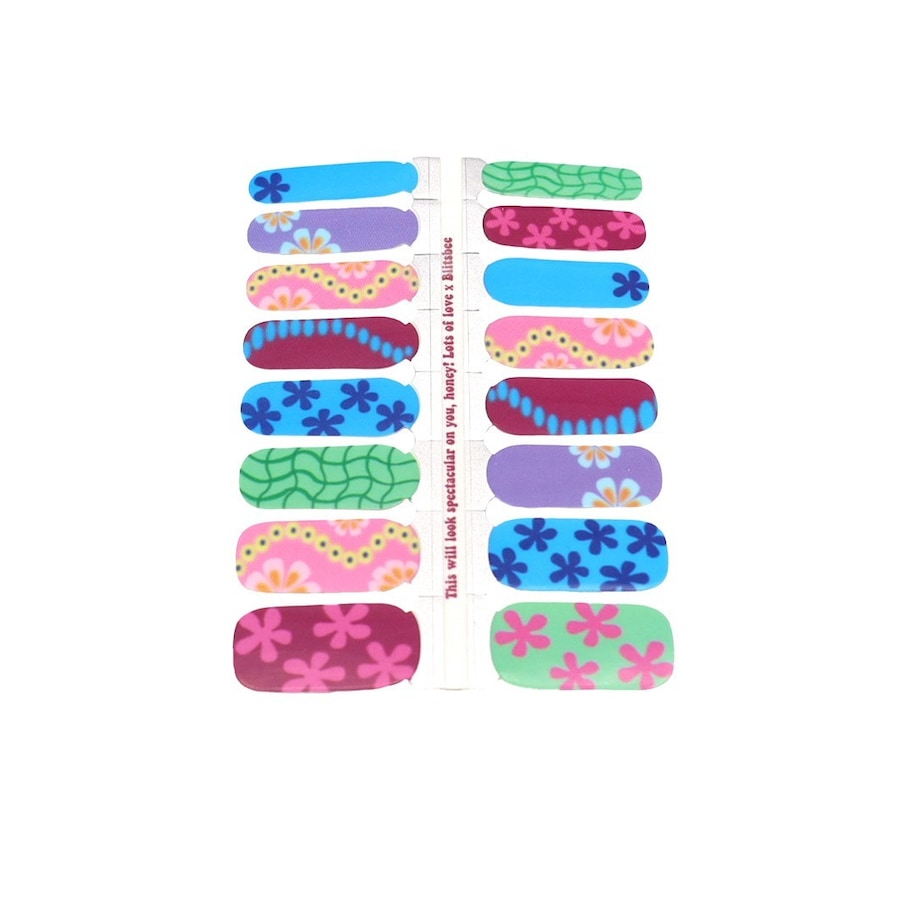 Blitsbee Nail Sticker Seaside Garden Nagelsticker SEASIDE GARDEN Rosegold