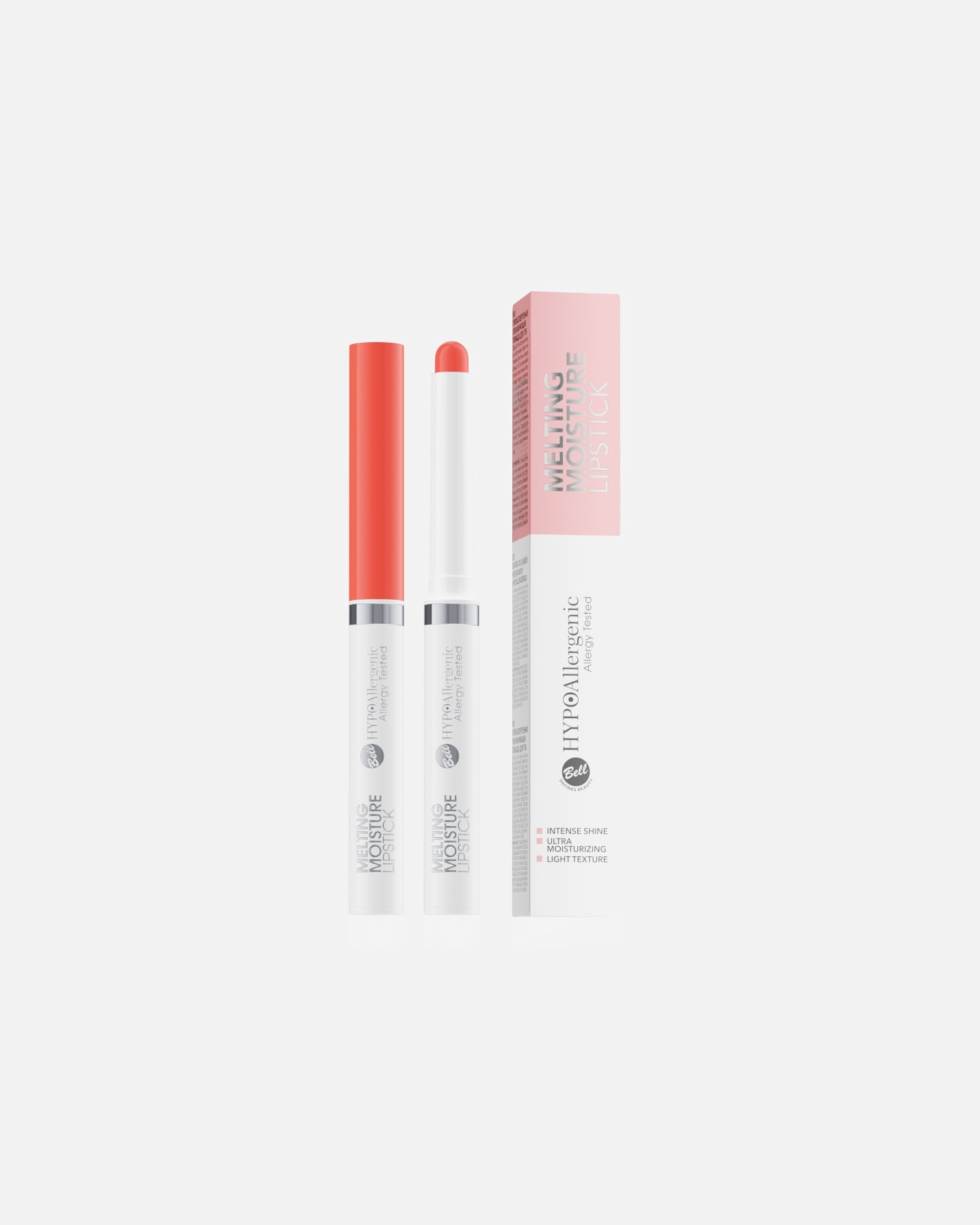 Lippenstift für Unisex Bell Hypo Allergenic Melting Moisture Lipstick 04 - FRECH CORAL