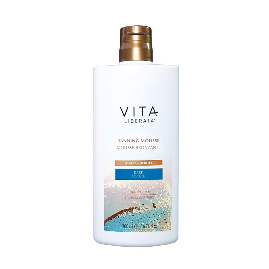 Vita Liberata Tinted Tanning Mousse Selbstbräuner Dark 200 ml Braun