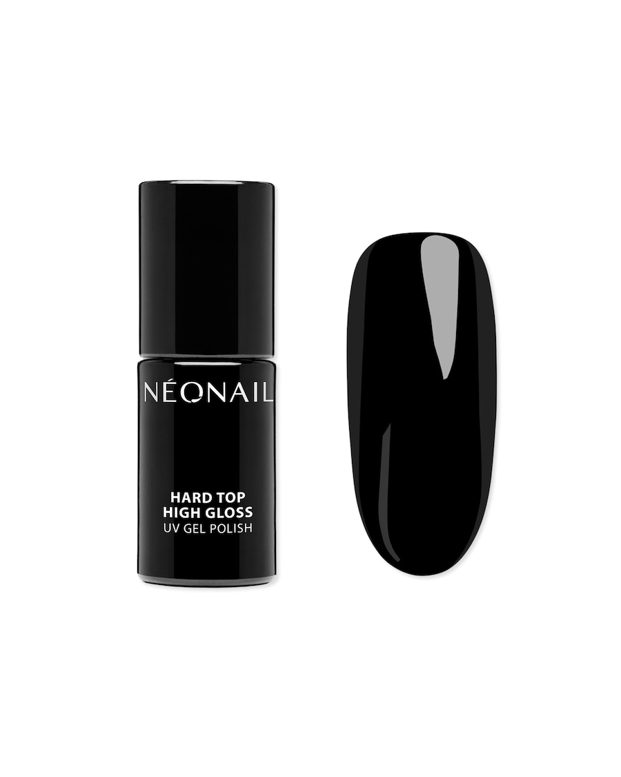 NEONAIL Hard Top High Gloss UV-Nagellack 7.2 ml Schwarz