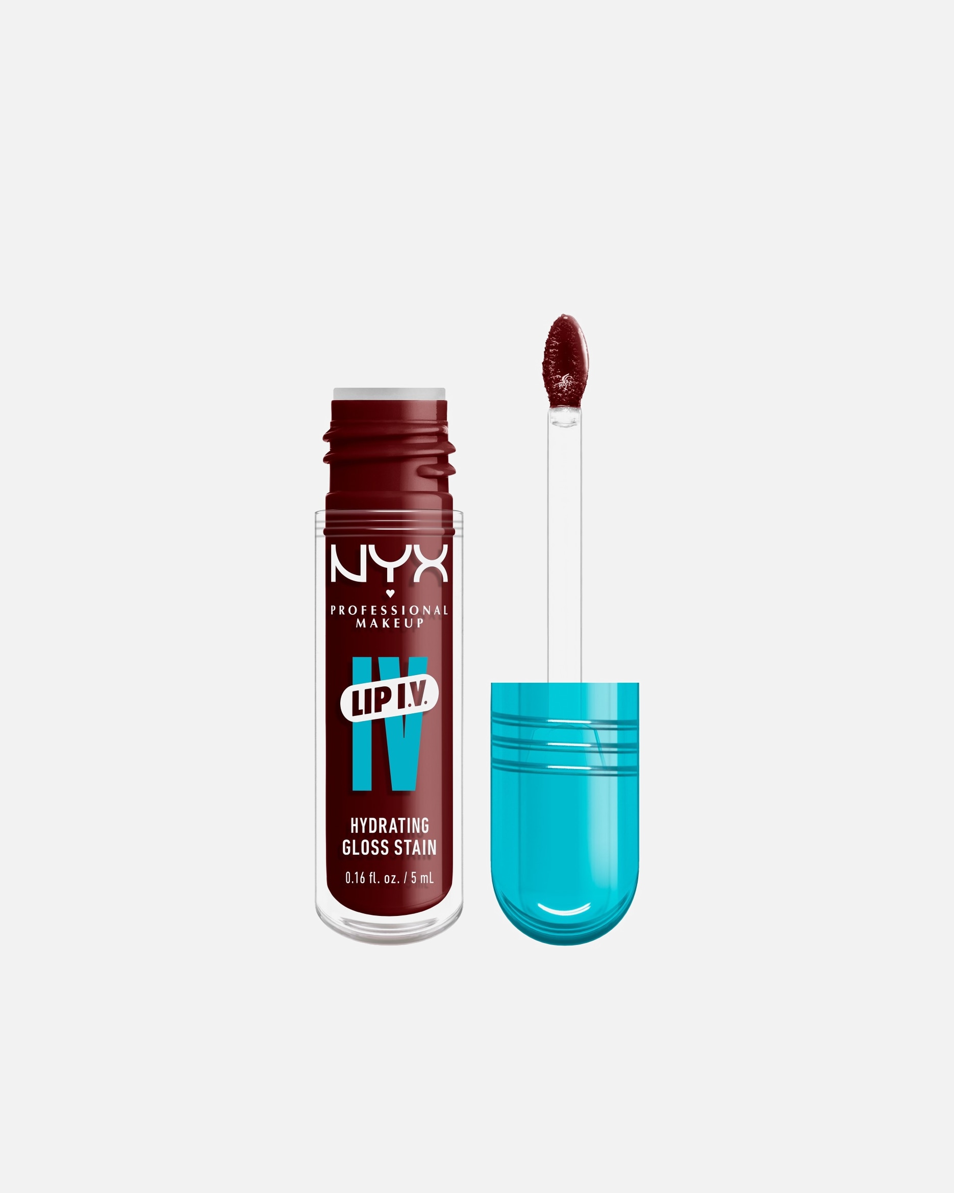 Lipgloss für Unisex NYX Professional Makeup Default Brand Line Lip IV Gloss Serum 15 - WATER 'BOUT WINE