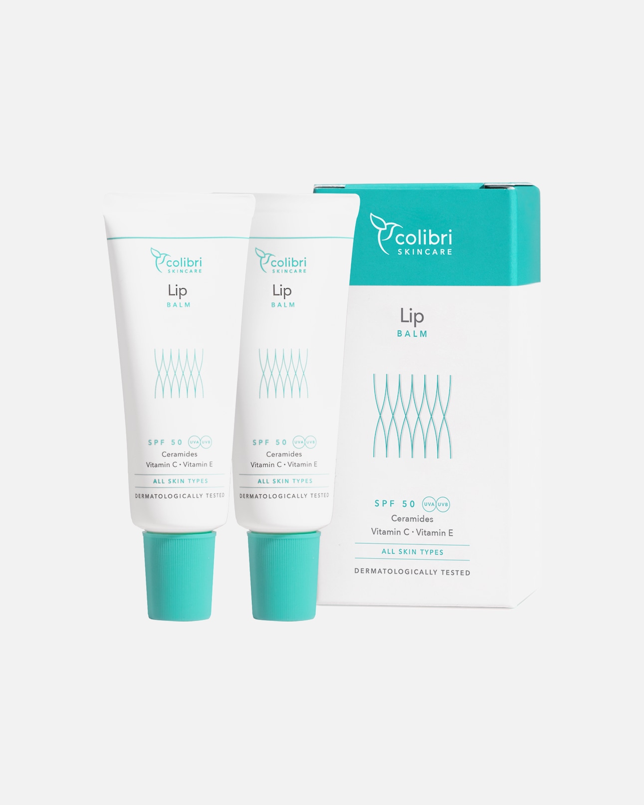 Lippenbalsam für Unisex colibri skincare Moisturizer Lip Balm Set 2 Stk.