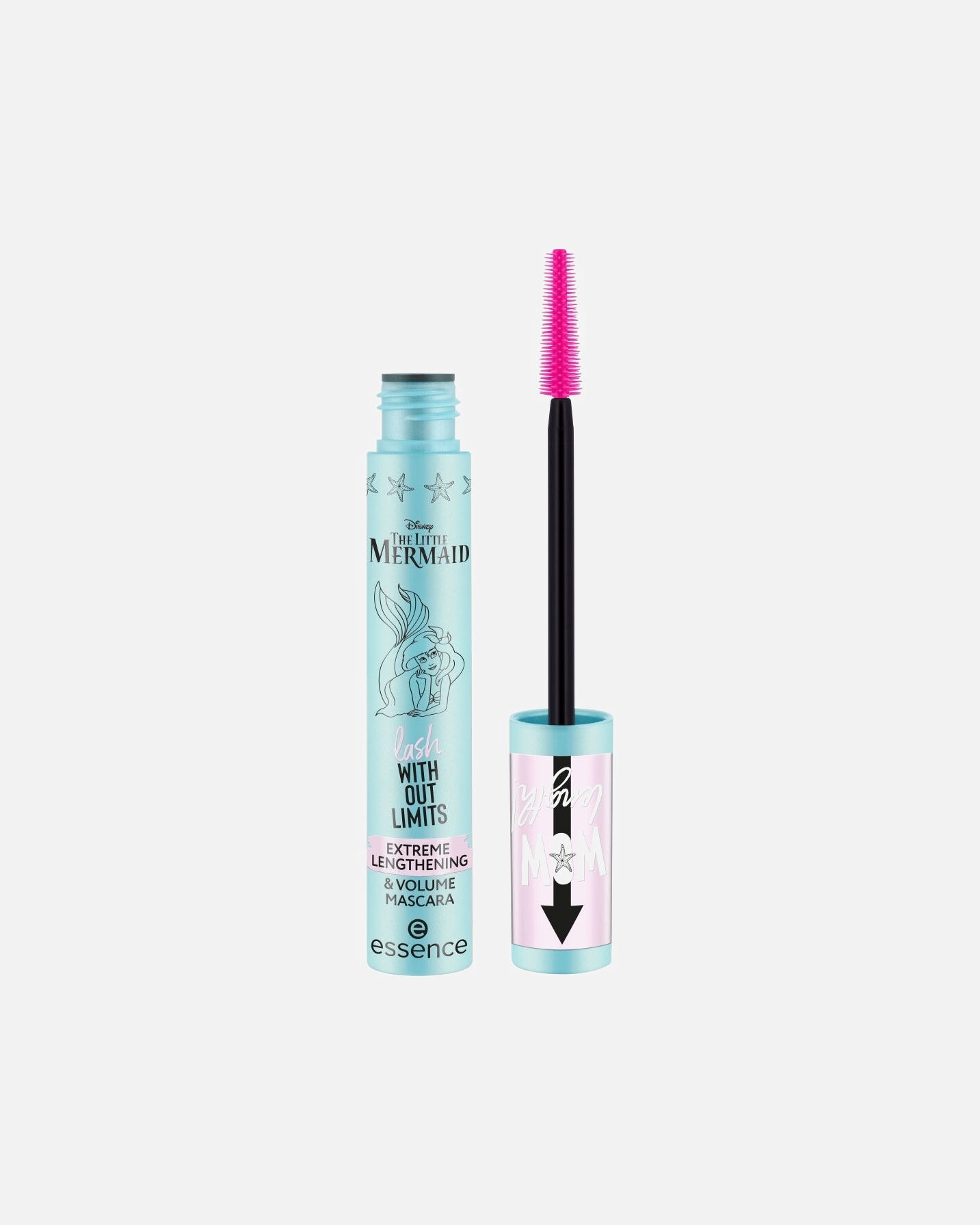 Mascara für Unisex Essence Disney THE LITTLE MERMAID lash WITHOUT LIMITS EXTREME LENGTHENING & VOLUME 01 I Sea You 01 - I SEA YOU