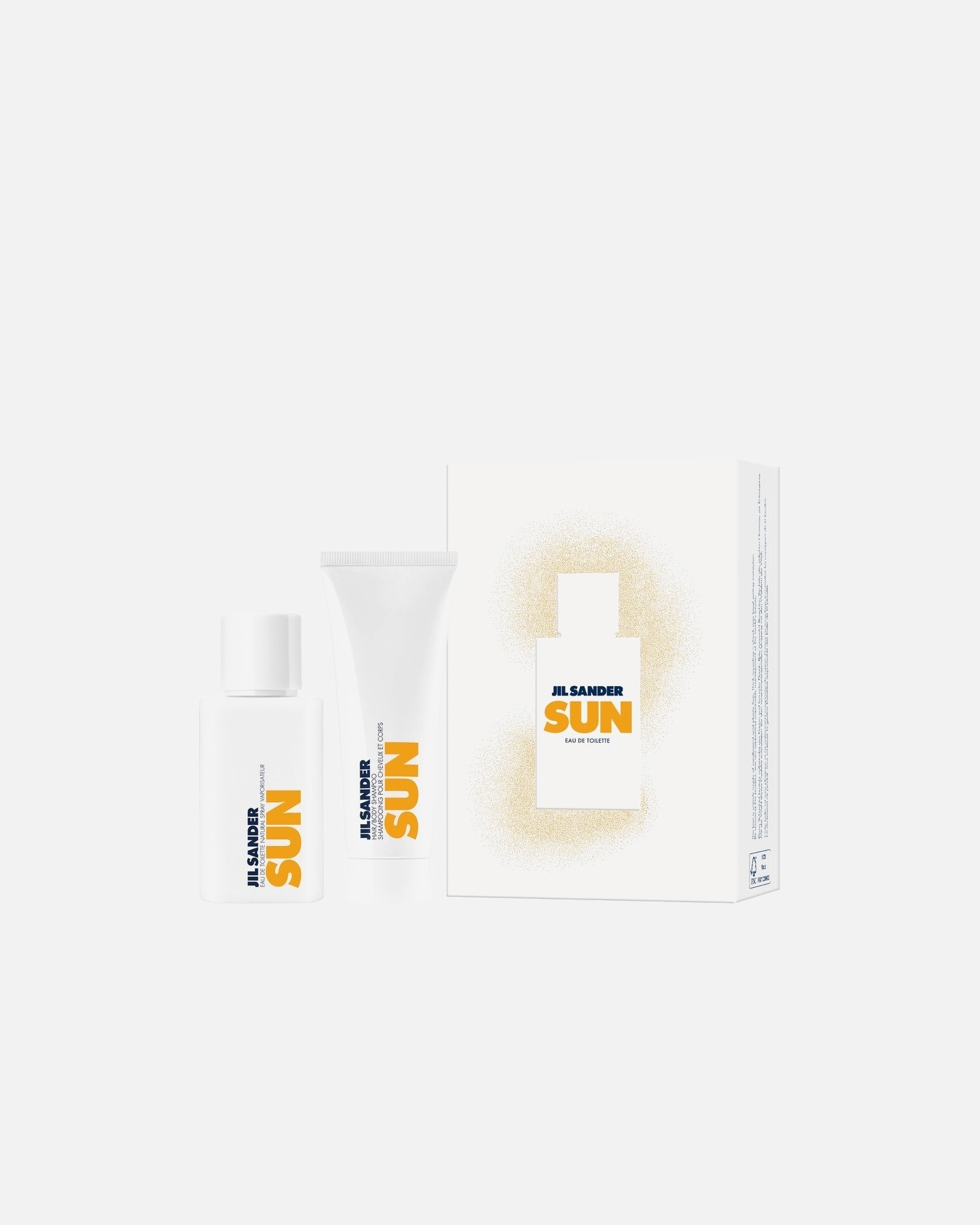 Duftset für Weiblich Jil Sander Sun Eau de Toilette 75 ml + Shower Gel 1 Stück