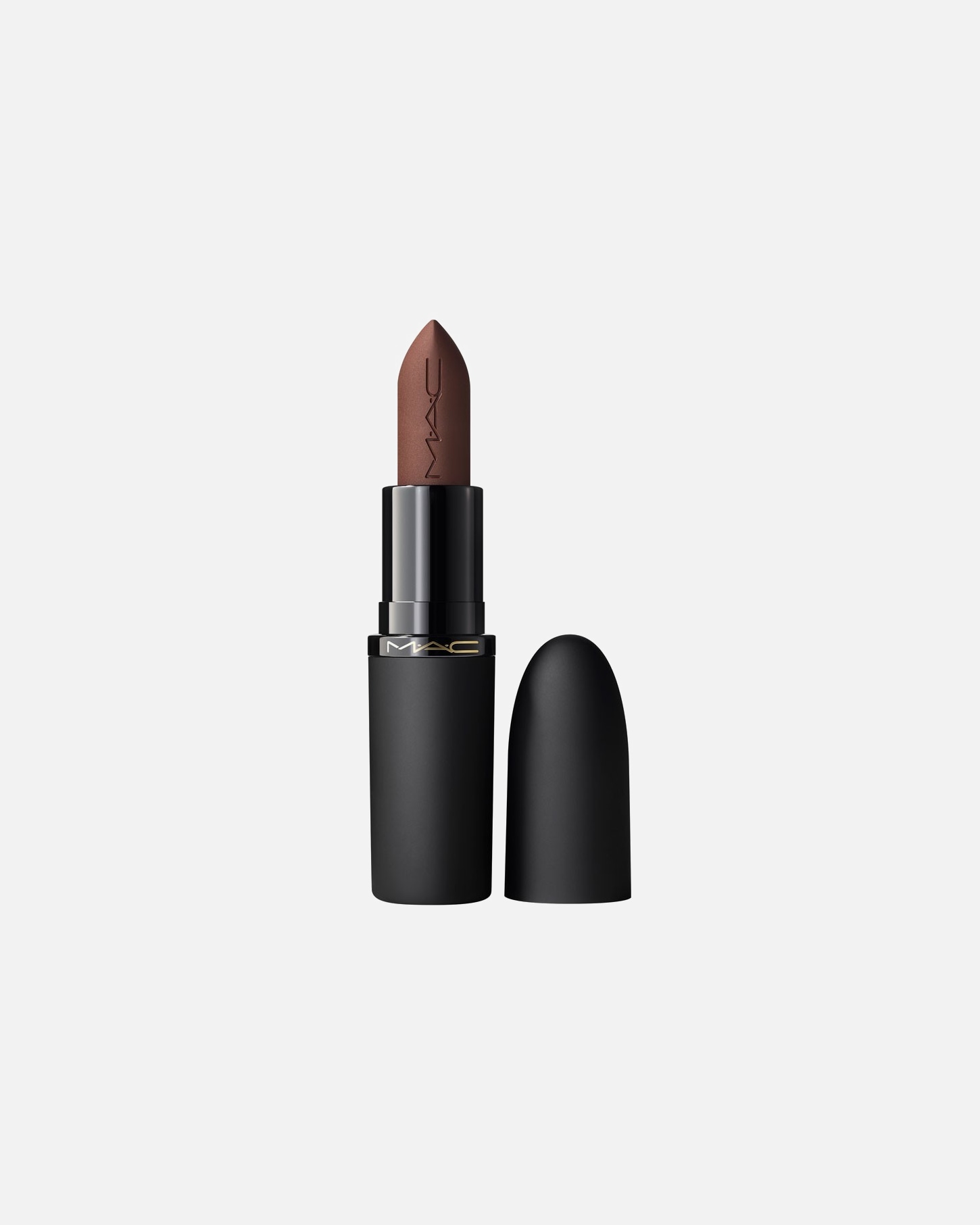 Lippenstift für Unisex MAC Powder Kiss HAZY MATTE LIPSTICK 04 - CHESTNUT