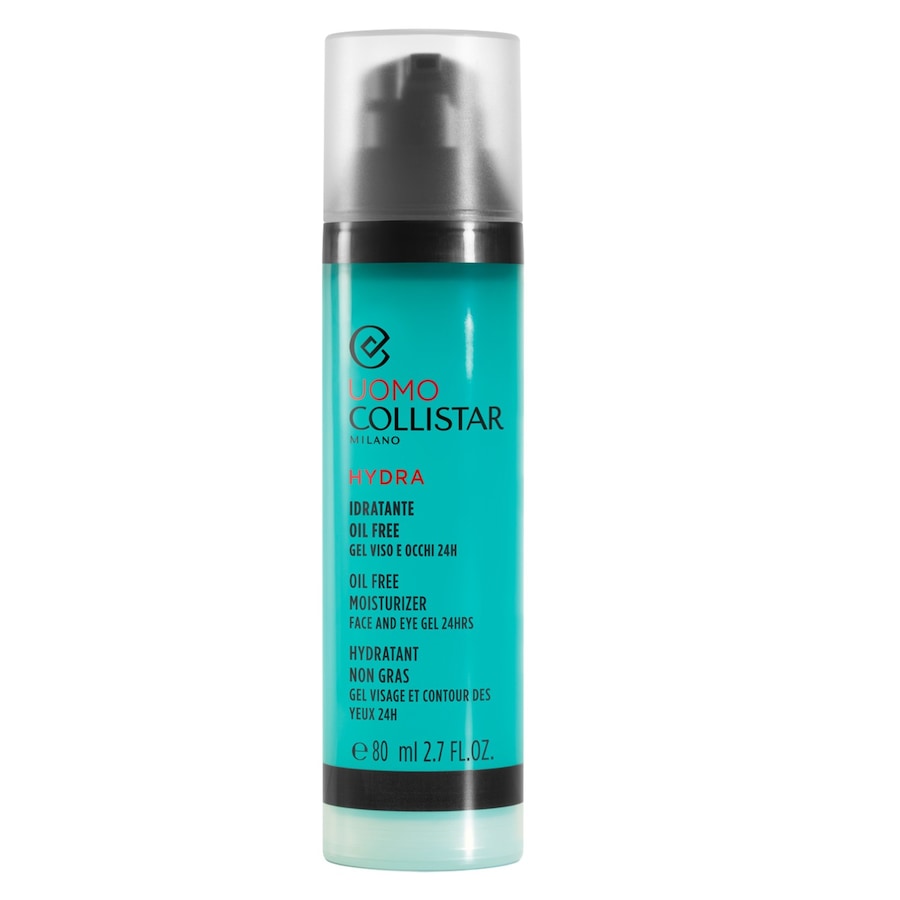 Collistar Oil Free Moisturizer Face And Eye Gel 24H Gesichtscreme 80 ml