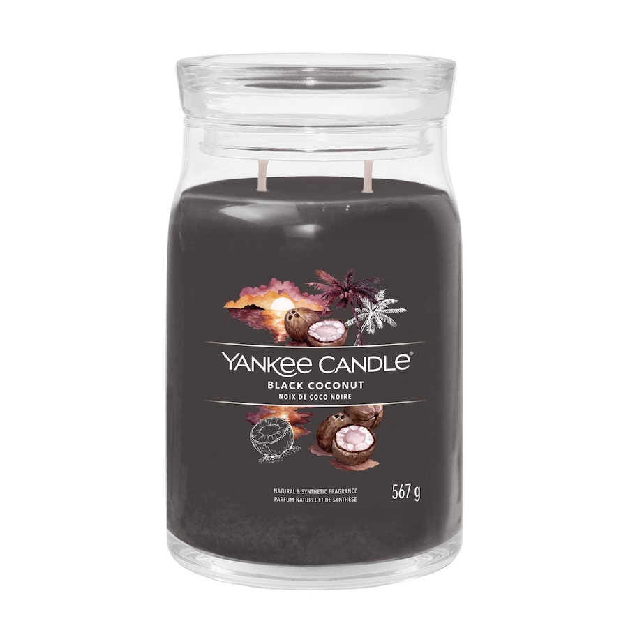YANKEE CANDLE Black Coconut Kerze 567 g
