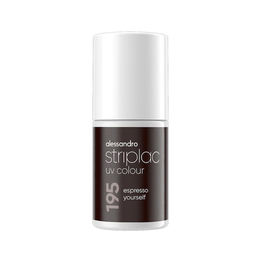 Alessandro Striplac Uv Colour UV-Nagellack Espresso Yourself 6.5 ml Schwarz