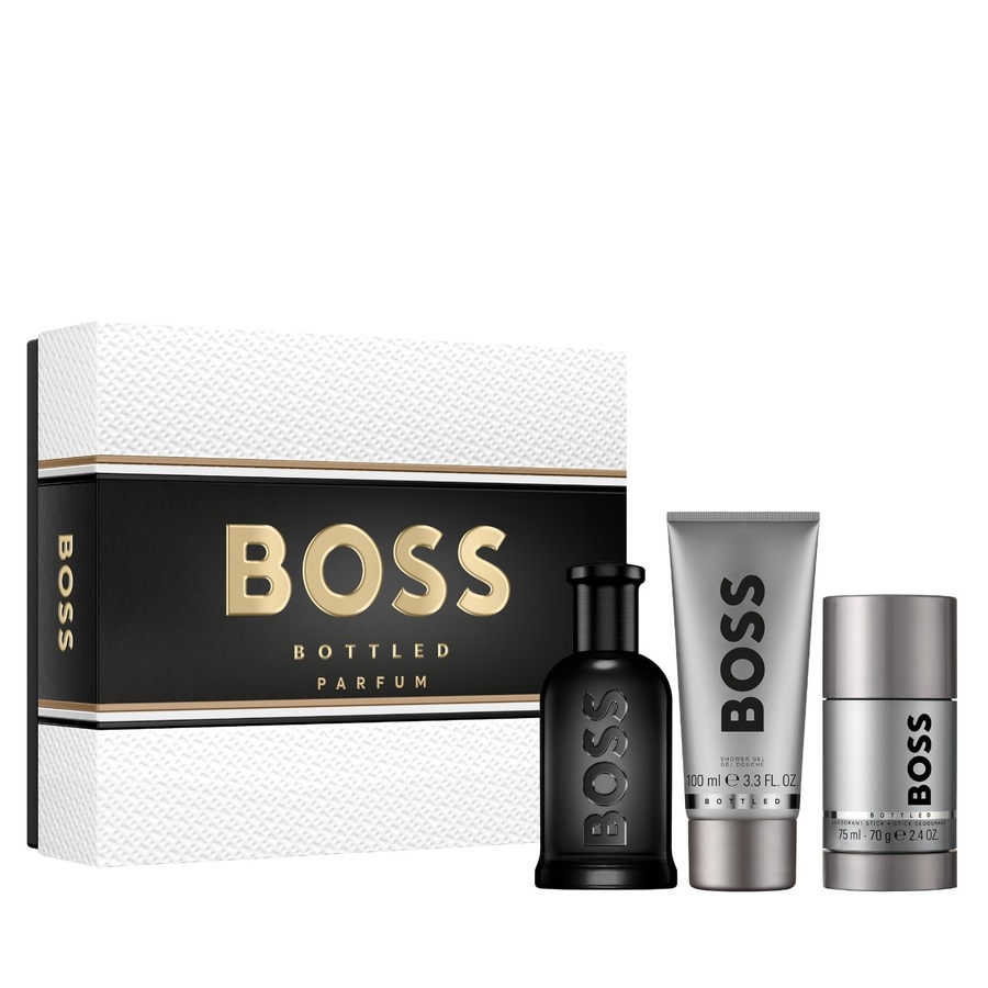 Hugo Boss Bottled BOSS driedelige set voor heren cadeauset de lente/zomer Duftset Herren