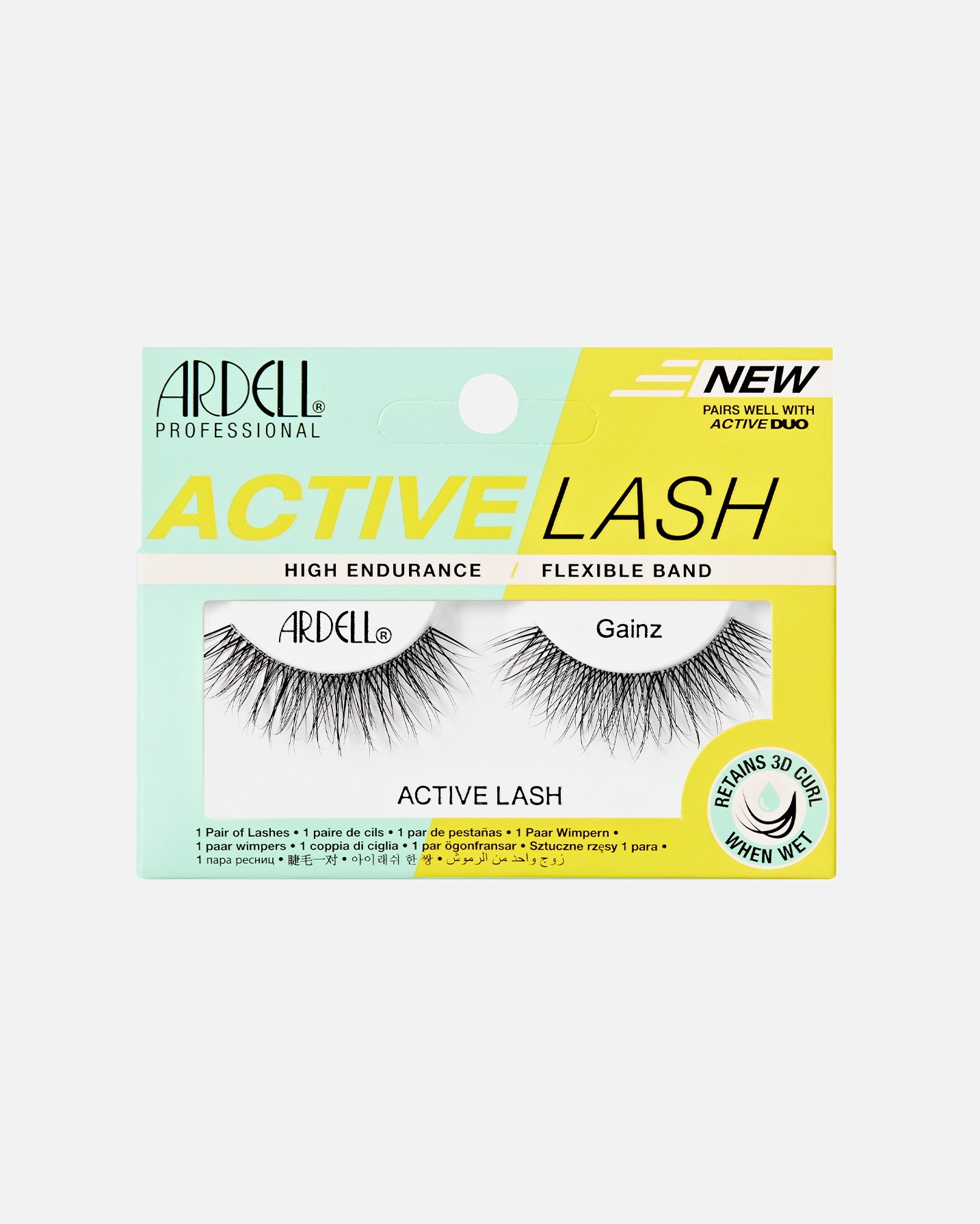 Künstliche Wimpern für Unisex Ardell Active Lash Gainz 1 Stk.