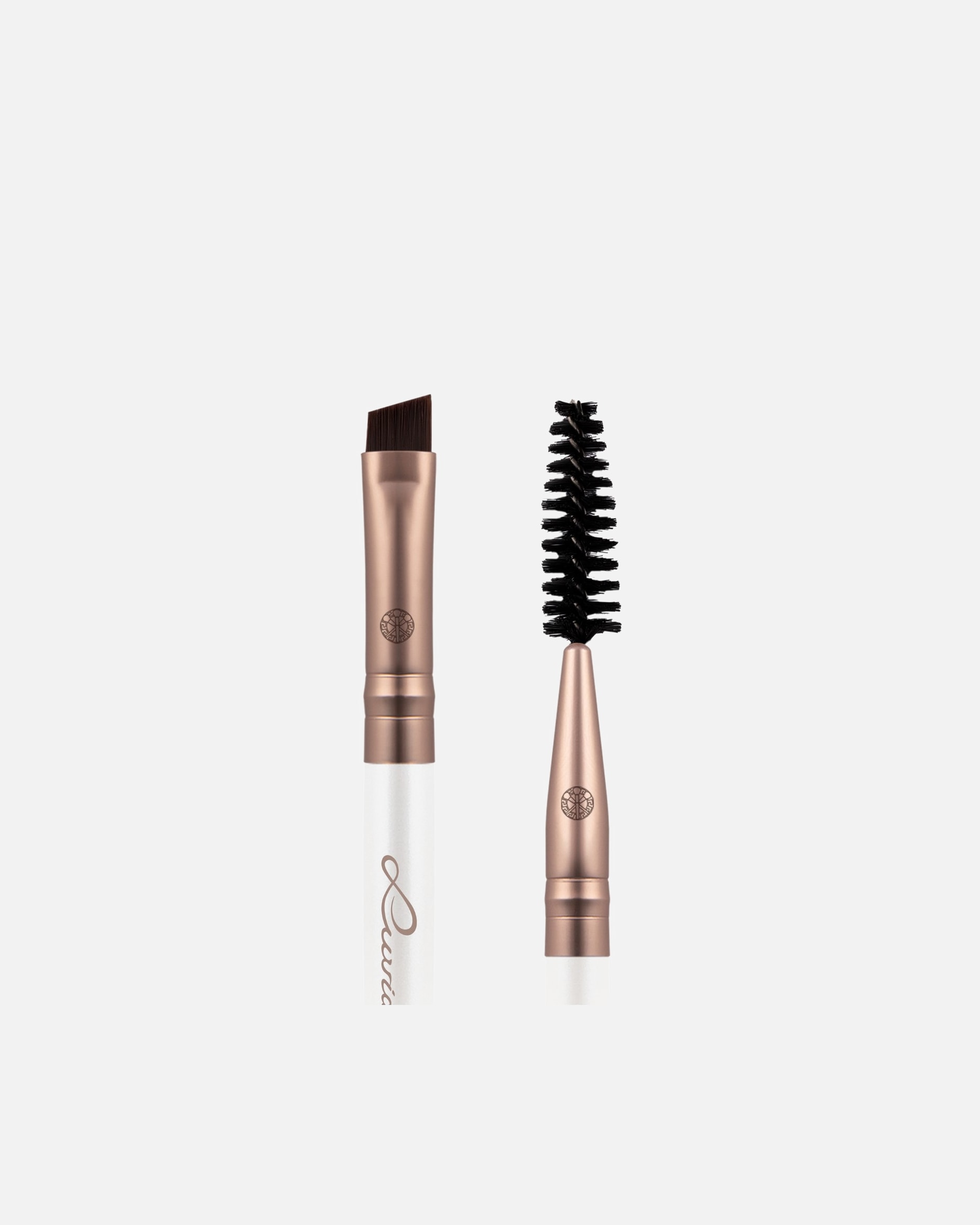 Augenbrauenpinsel für Weiblich Luvia 430 // Brow Duo - Prime Vegan Elegance 1 Stück
