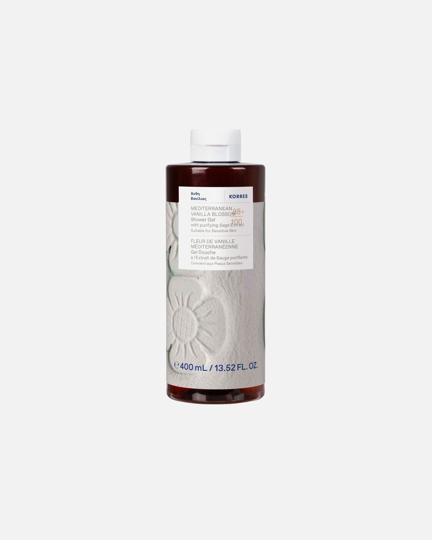 Duschgel für Unisex KORRES Mediterrenean Vanilla Blossom 400 ml