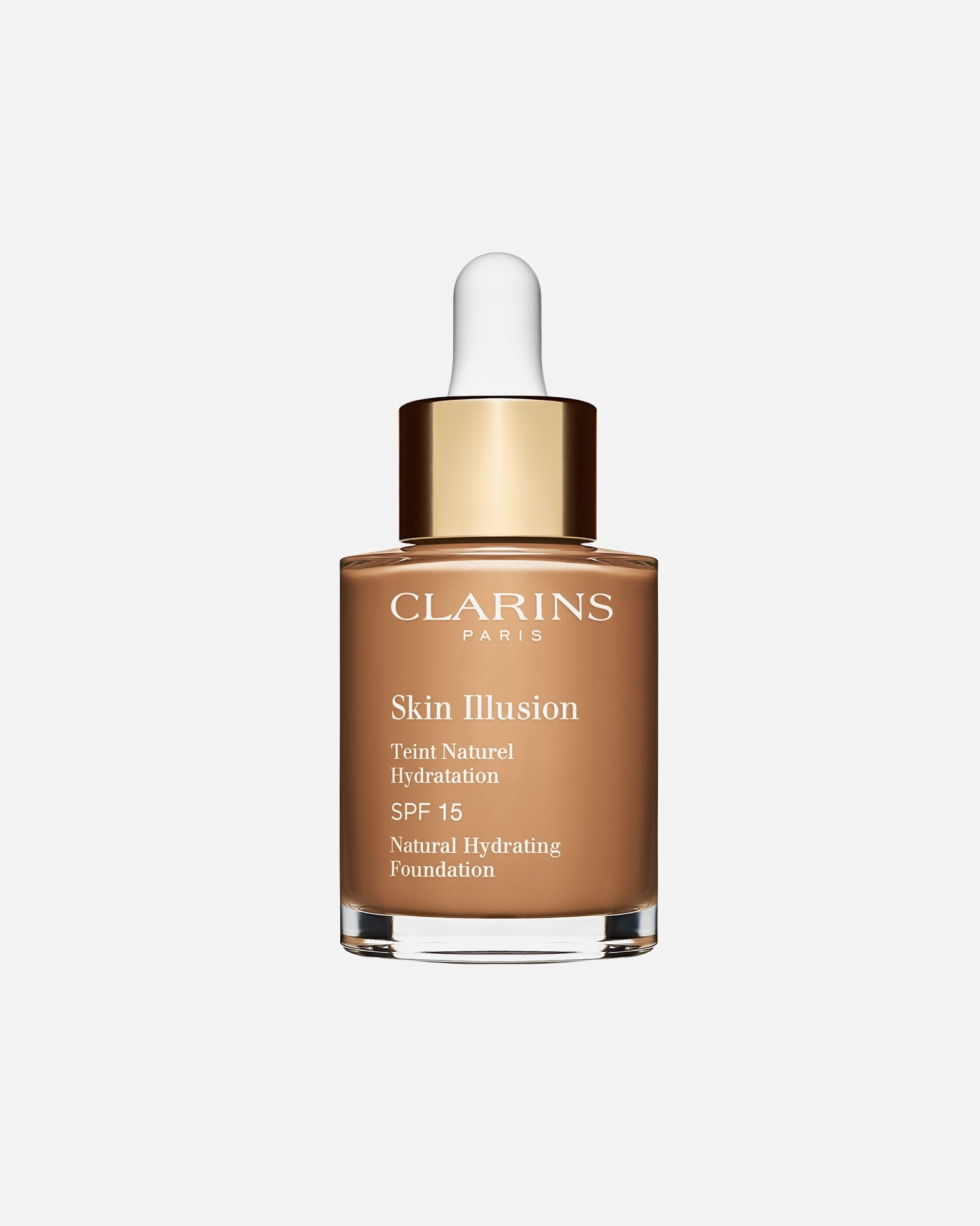 Foundation für Unisex Clarins Default Brand Line Skin Illusion SPF 15 114 - CAPPUCCINO