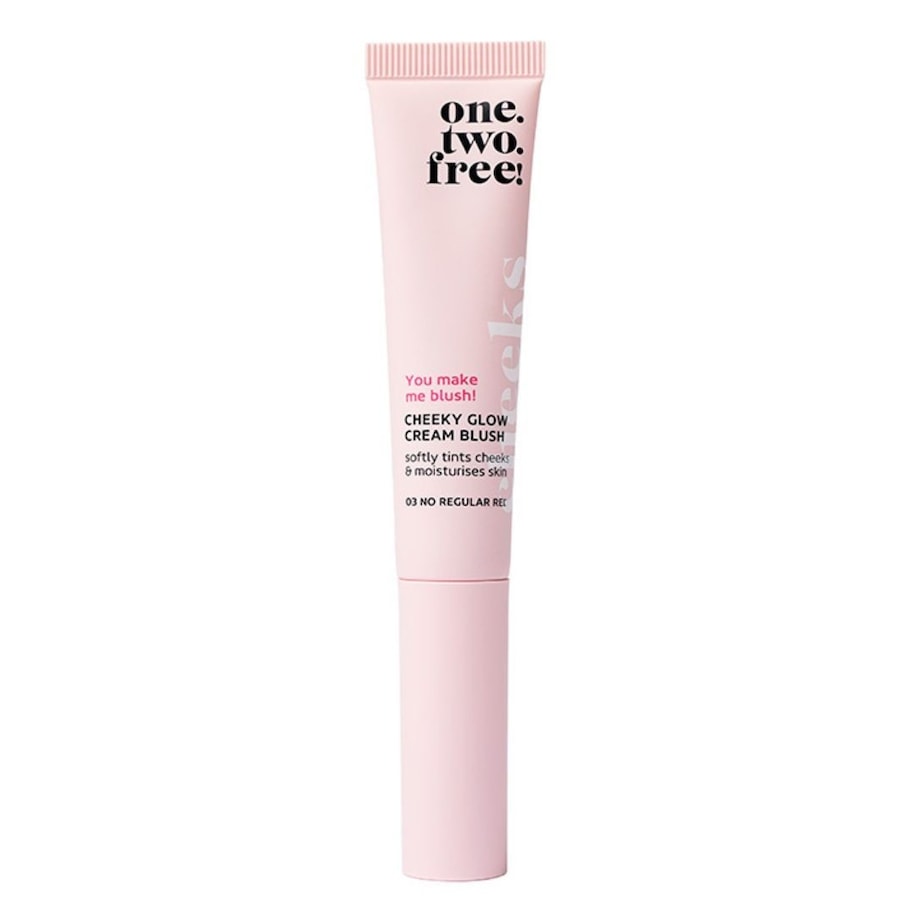 one.two.free! Cheeky Cream Blush 03 - REAL RED 14 ml Pink