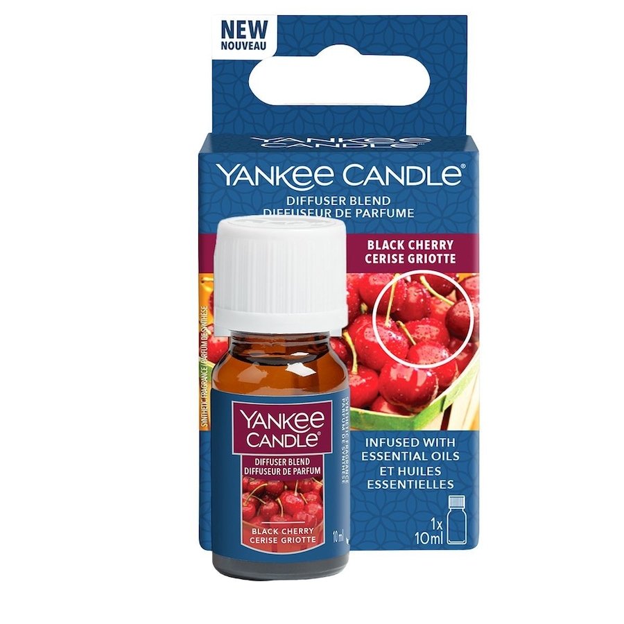 YANKEE CANDLE Ultrasonic Aroma Diffuser Raumduft Black Cherry 15 ml