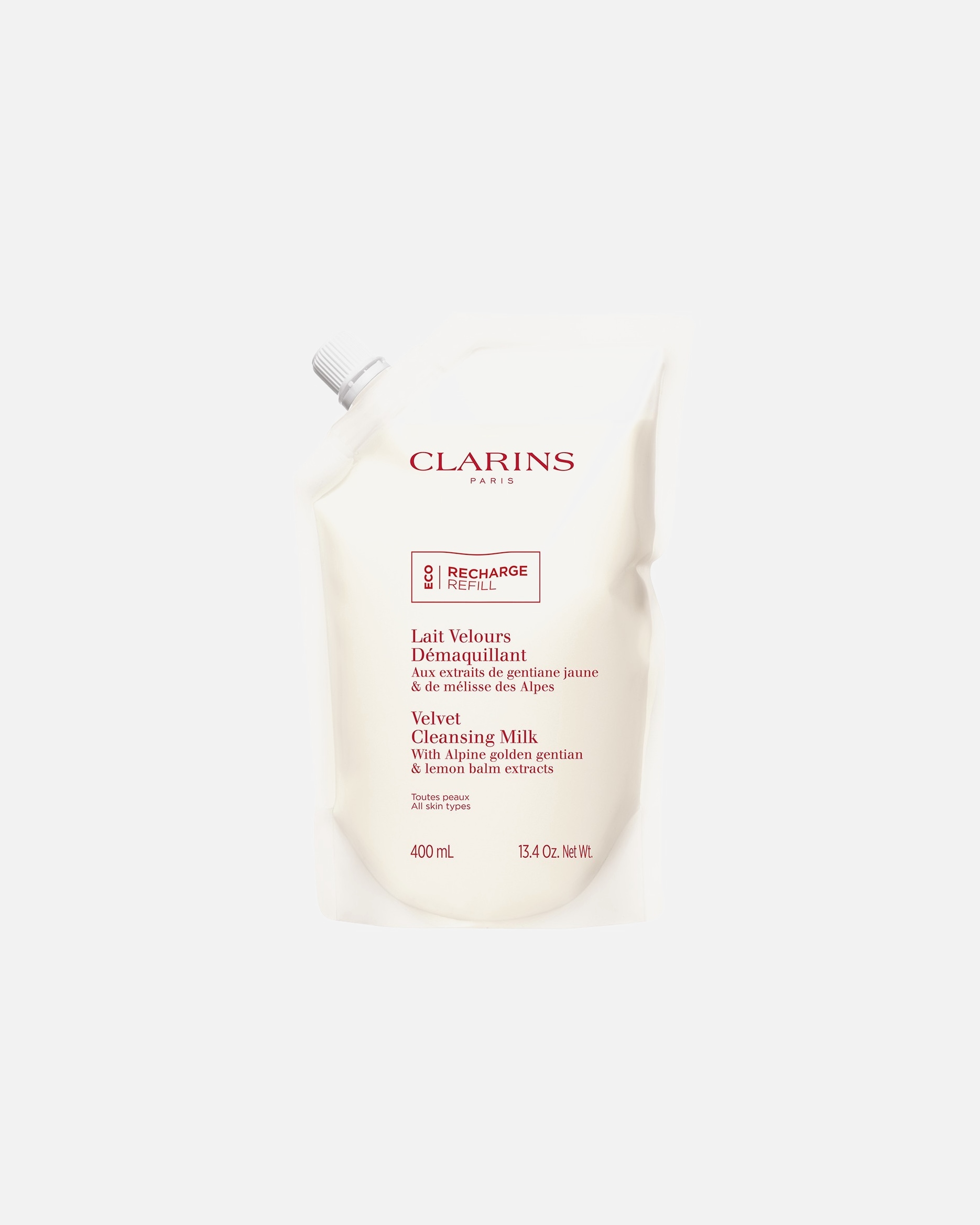 Reinigungsmilch für Unisex Clarins Default Brand Line Lait Velours Démaquillant XL 400 ml