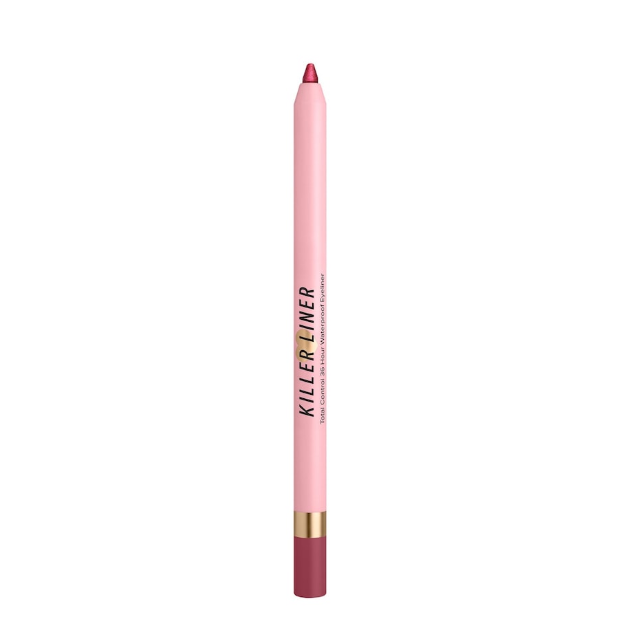 Too Faced Killer Liner 36 Hour Waterproof Gel Pencil Eyeliner Metallic Burgundy 2.9 g Rosegold Damen