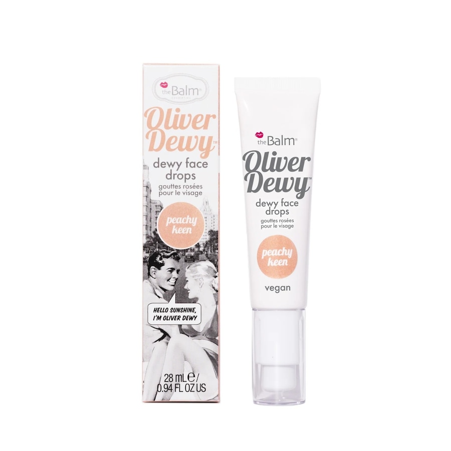theBalm Oliver Dewy Face Drops Highlighter 28 ml Hellbraun