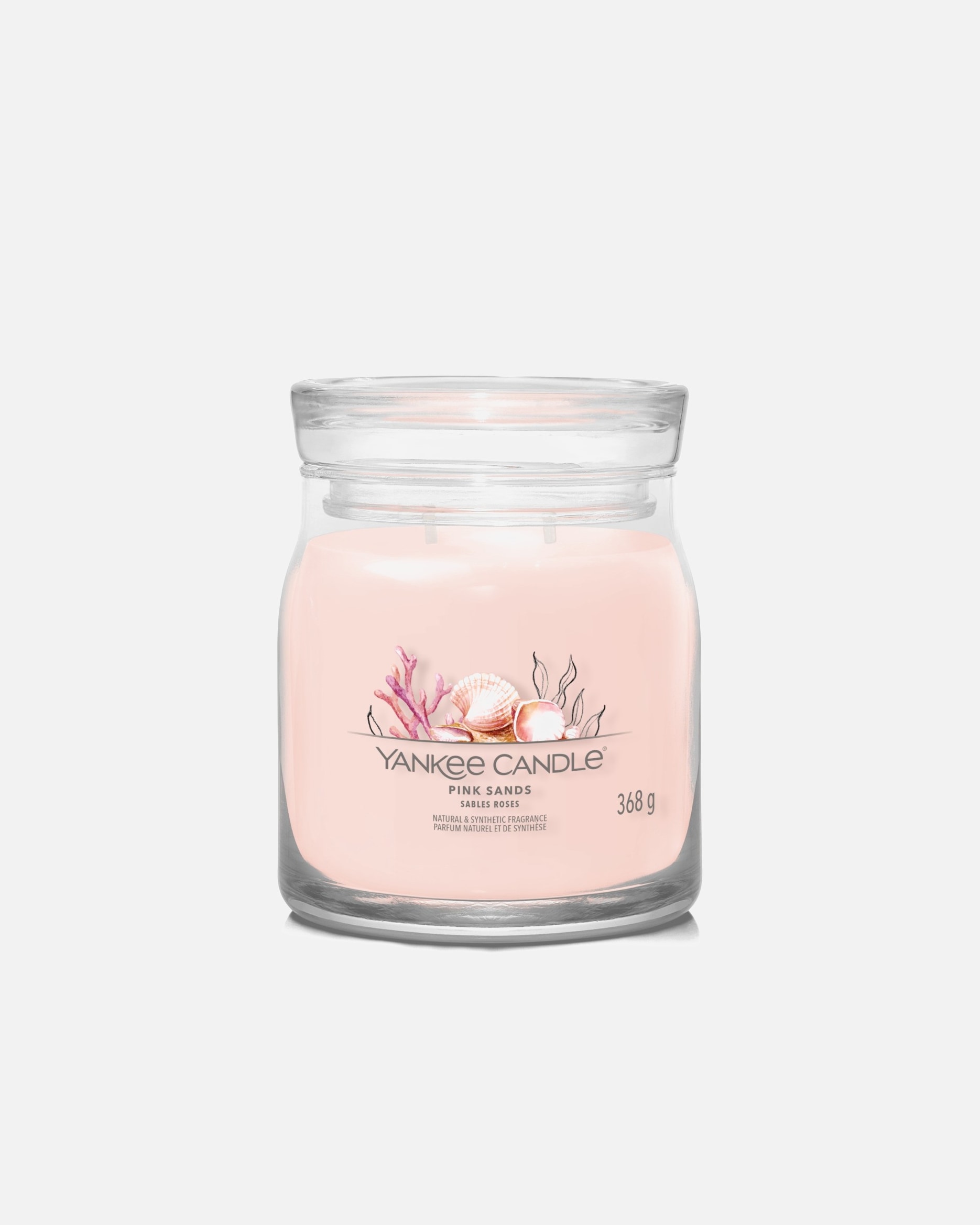 Kerze für Unisex YANKEE CANDLE Default Brand Line Pink Sands 368 g - Signature