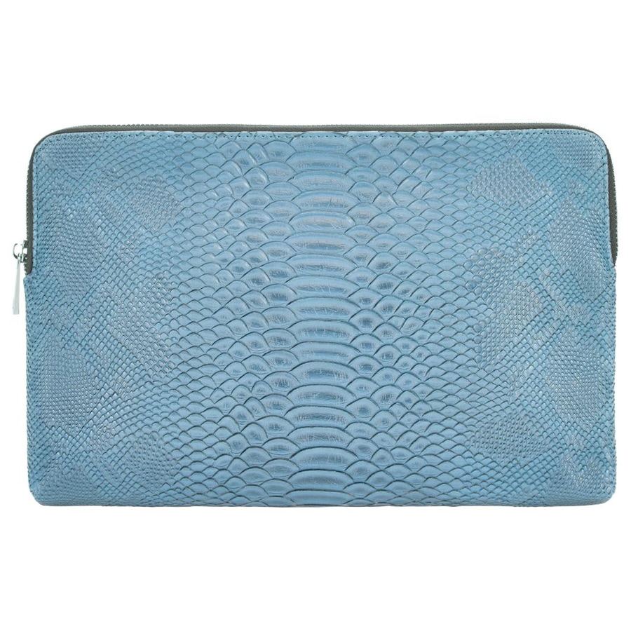 MARGO München Tropical Twist Clutch Kulturtasche Light Blue Damen