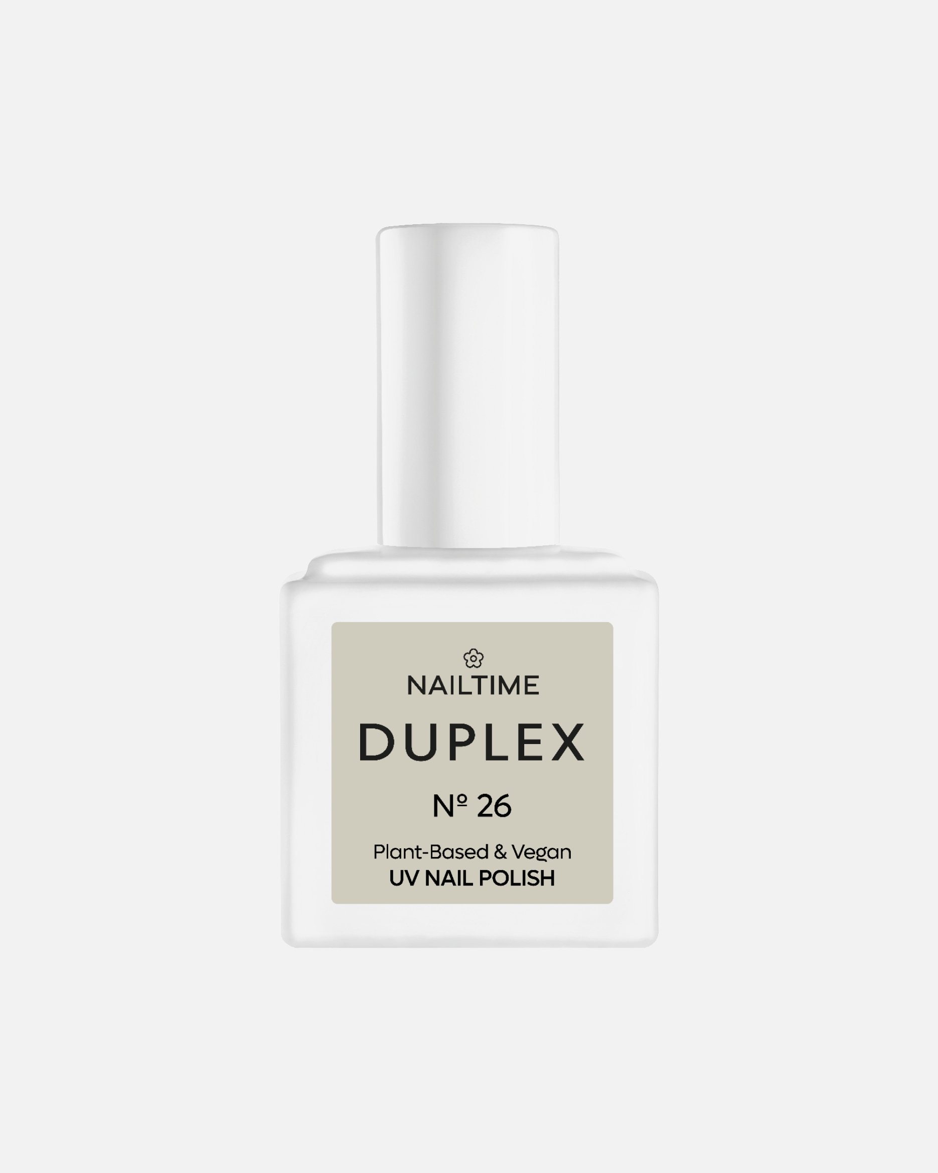 Nagellack für Unisex NAILTIME DUPLEX UV NAIL POLISH N° 26 Marshmallow