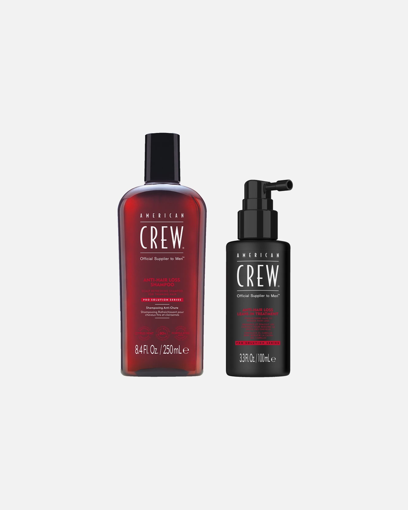 Haarpflegeset für Unisex American Crew Anti-Hair Loss 2 Step Set 1 Stück