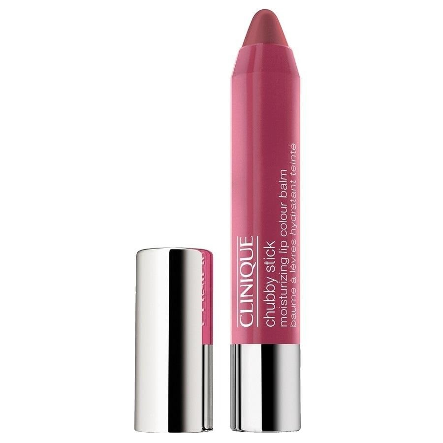 Clinique Chubby Stick Lippenbalsam Nr. 07 - Super Strawberry 3 g Pink
