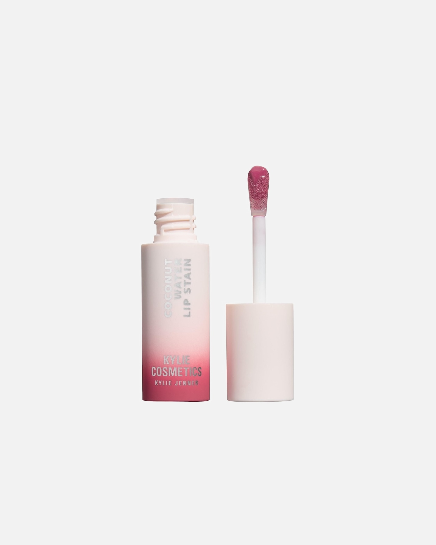 Lippenfarbe für Unisex KYLIE COSMETICS Summer Coconut Water Lip Stain 377 Pink Taffy