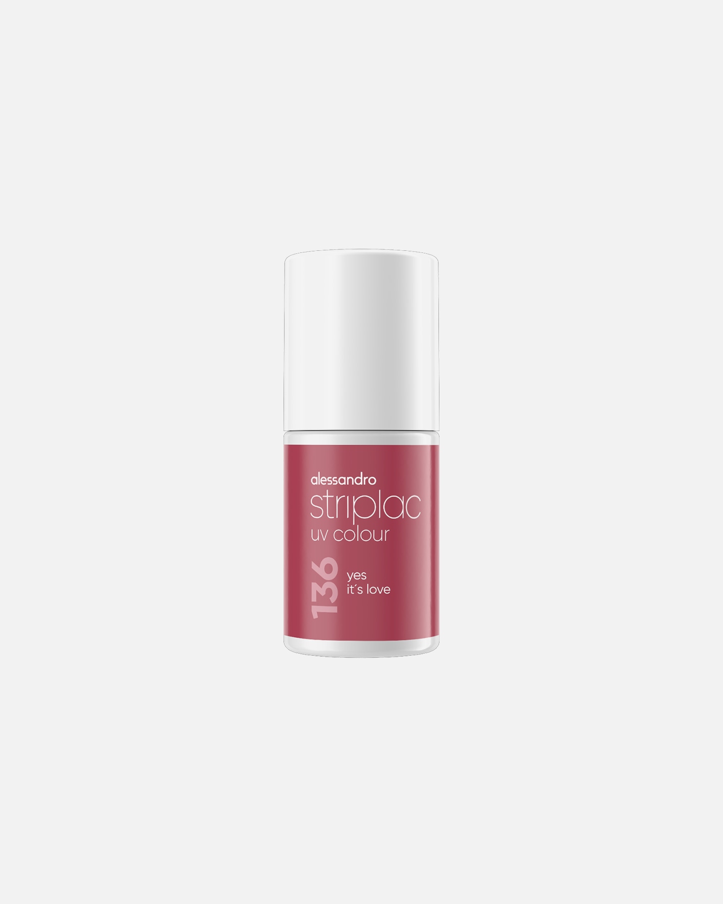 UV-Nagellack für Unisex Alessandro Striplac express Yes It´s Love