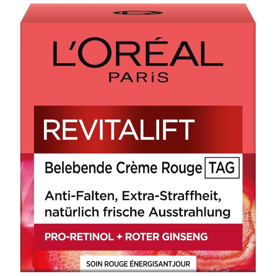 L’Oréal Paris Revitalift Belebende Crème RougeGesicht | 50.0 ml | 185,80 / 1.0 l