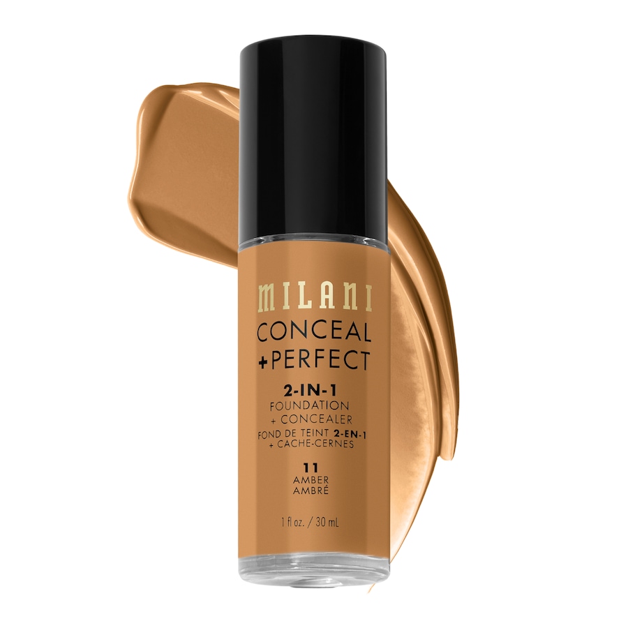 Milani Conceal + Perfect 2in1 Foundation Amber/ 11 30 ml Hellbraun