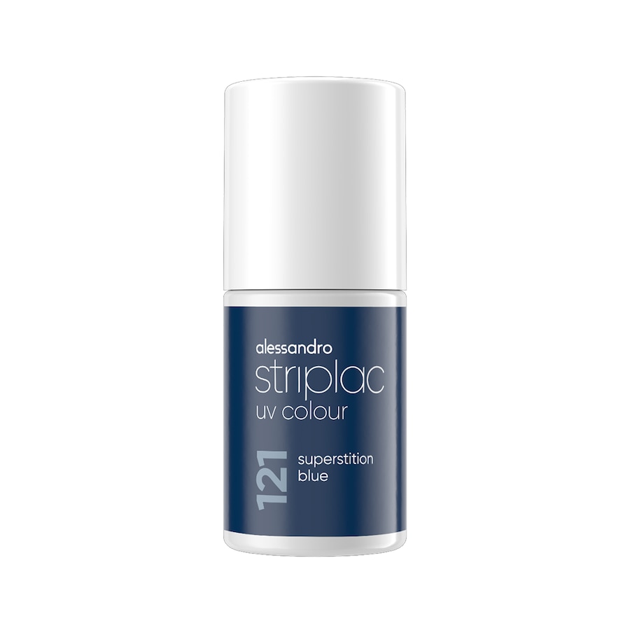 Alessandro Striplac express UV-Nagellack Superstition Blue 6.5 ml Schwarz
