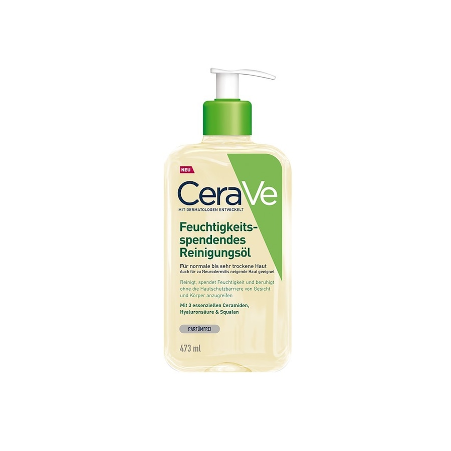 CeraVe Feuchtigkeitsspendend für Gesicht & Körper Duschöl 473 ml