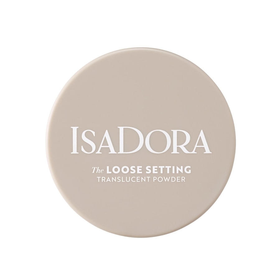 Isadora The Loose Setting Translucent Powder Puder 9 g Weiss