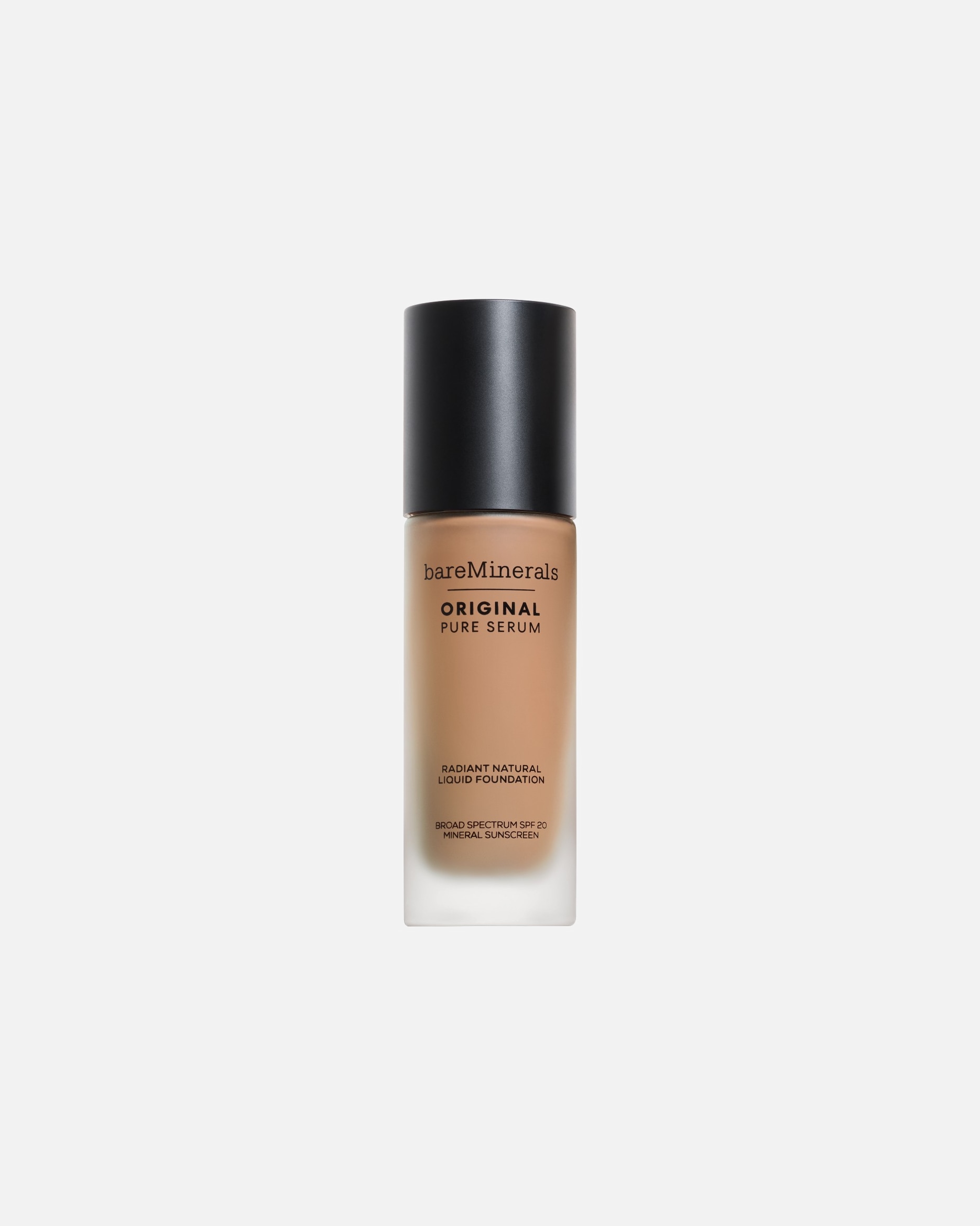 Foundation für Unisex bareMinerals Original Pure Serum Radiant Natural Liquid Mineral Spf 20 MEDIUM COOL 3.5